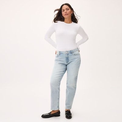 Relaxed Light Wash Jean - Light Wash