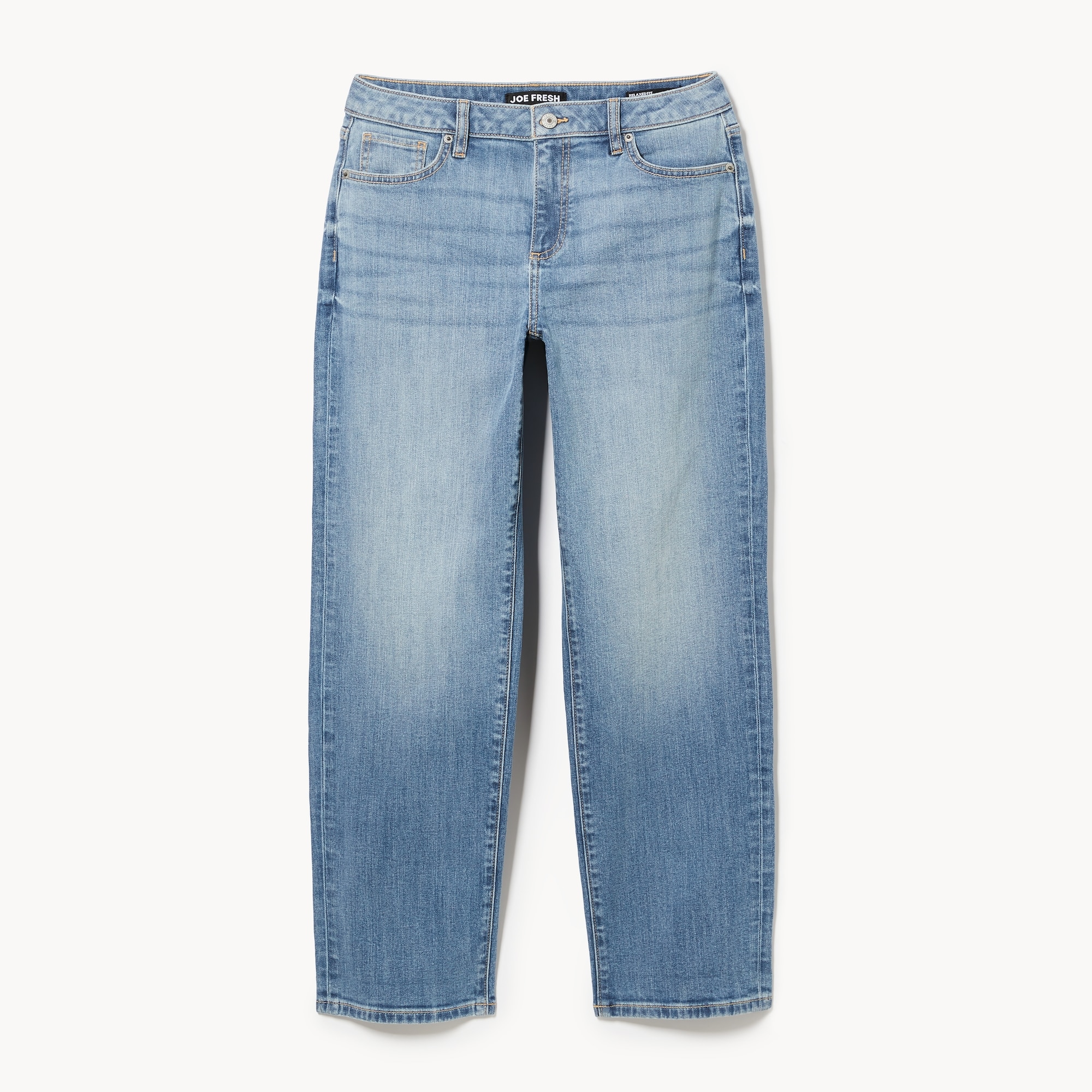 Relaxed Medium Wash Jean