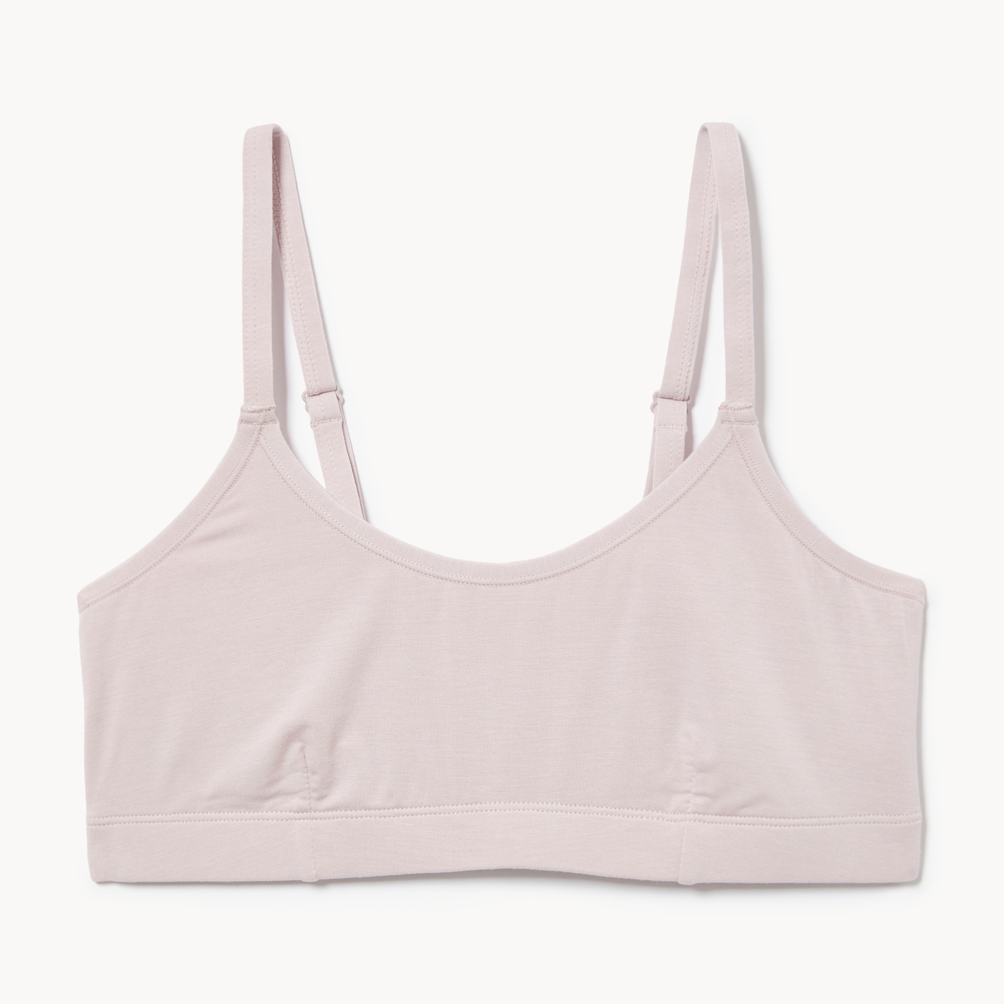 Bustier à encolure ronde en modal