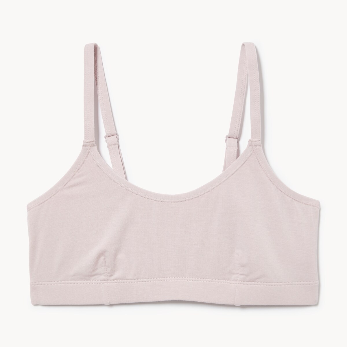 Modal Scoop Neck Bralette - Lilac