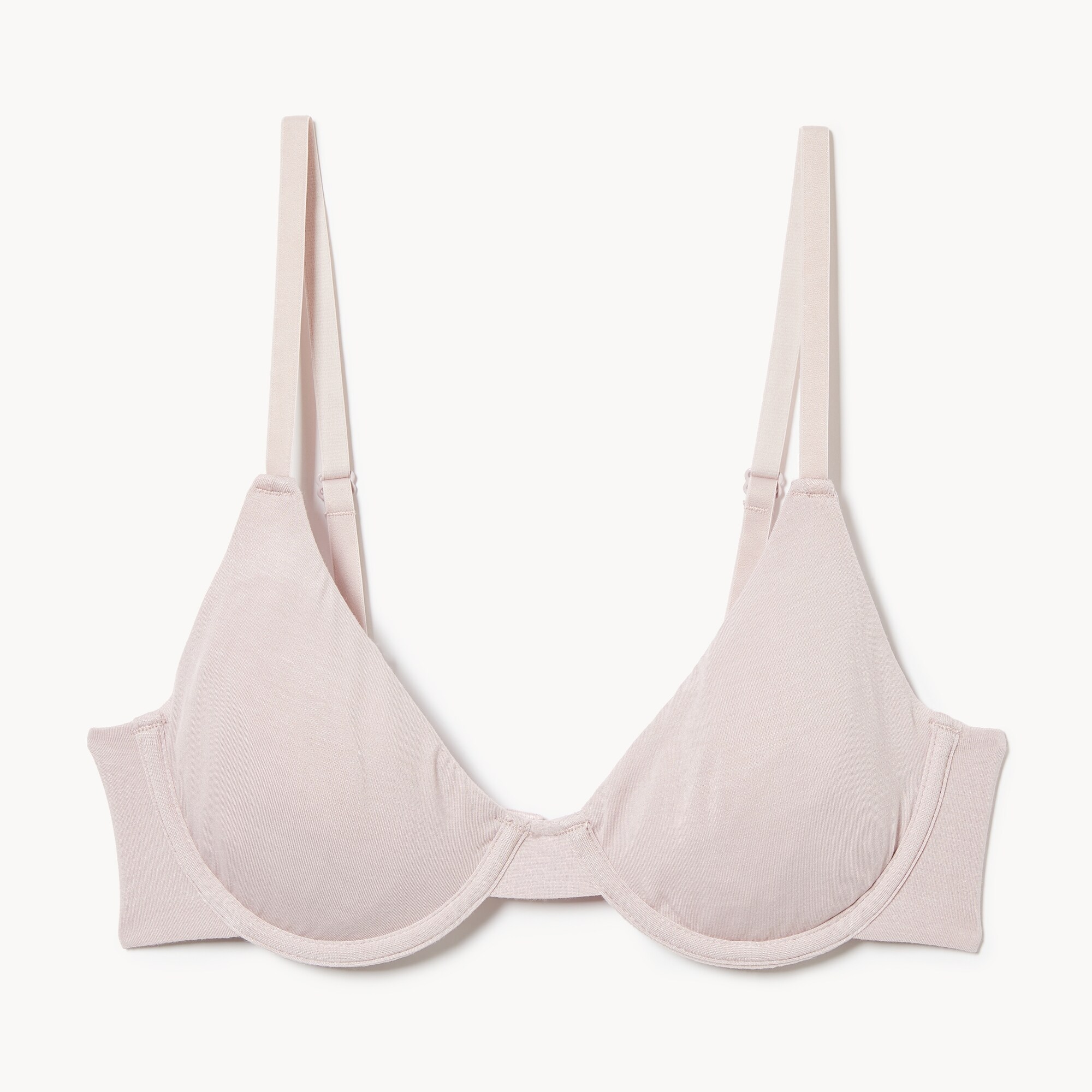Soutien-gorge à armature demi-bonnet en modal