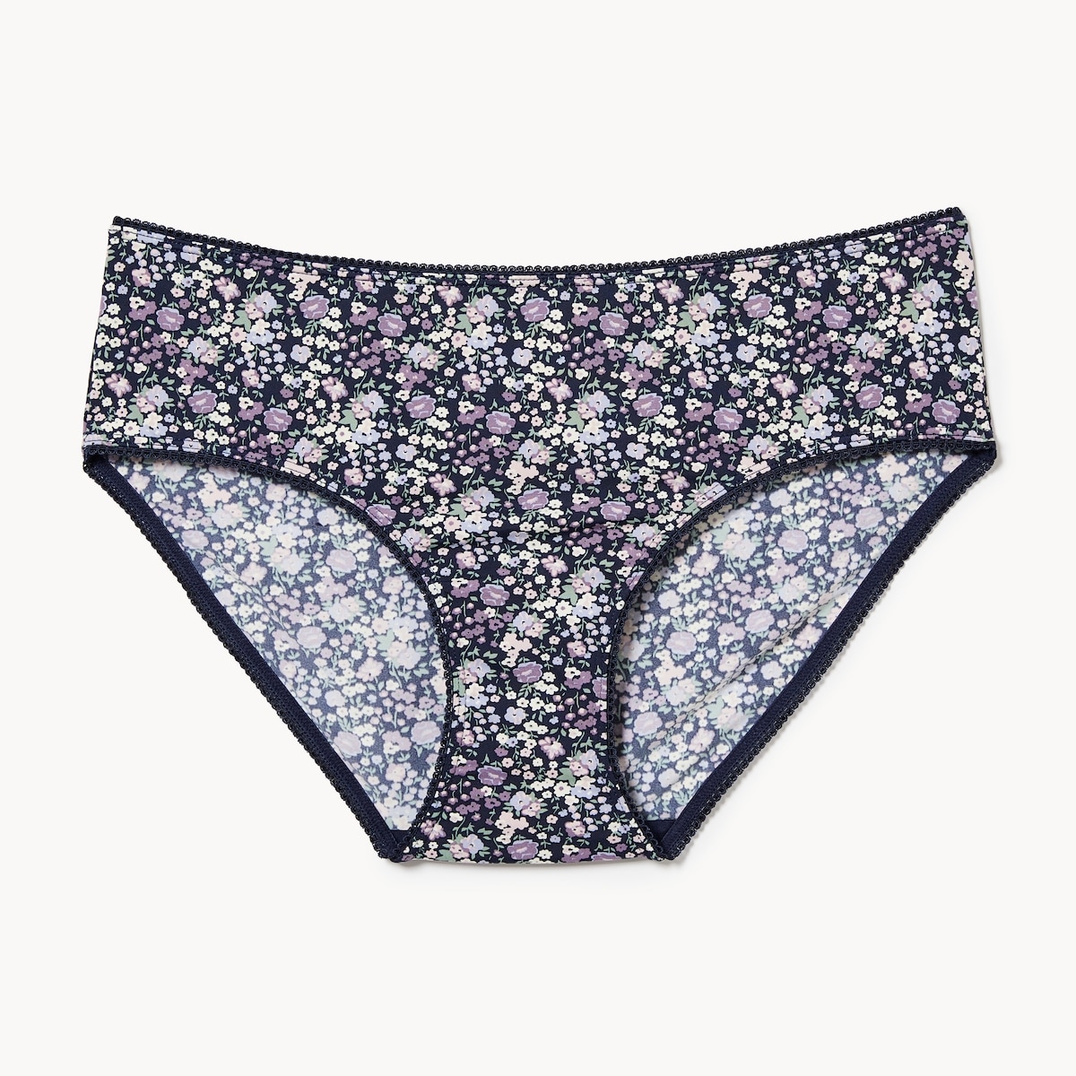 Culotte taille basse en picot