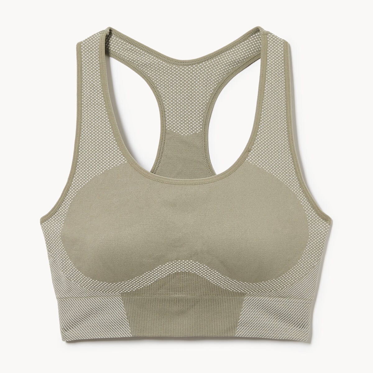 Seamless Sports Bra - Dusty Green
