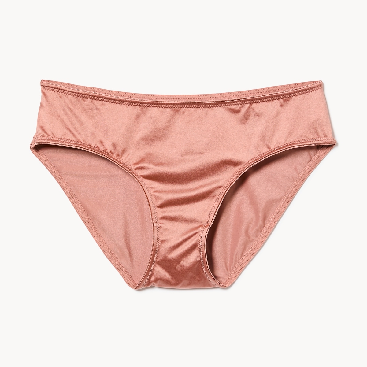 Satin Bikini - Taupe