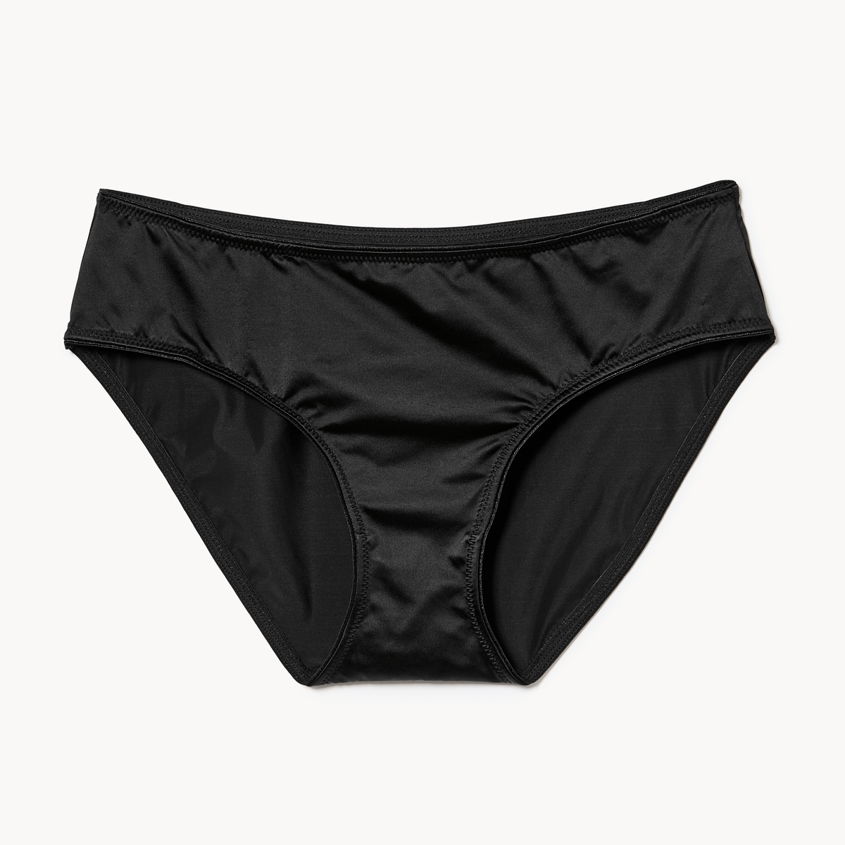 Satin Bikini - Black