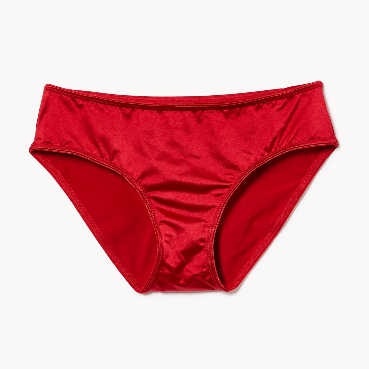 Culotte bikini en satin