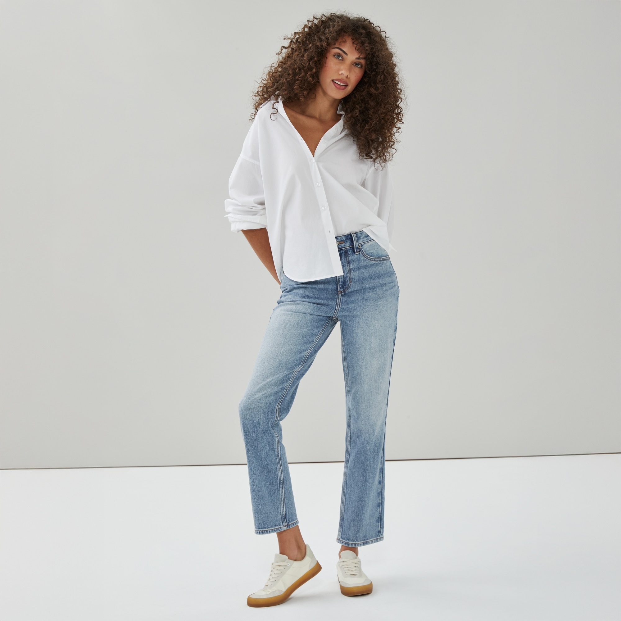 Slim Straight Leg Jean