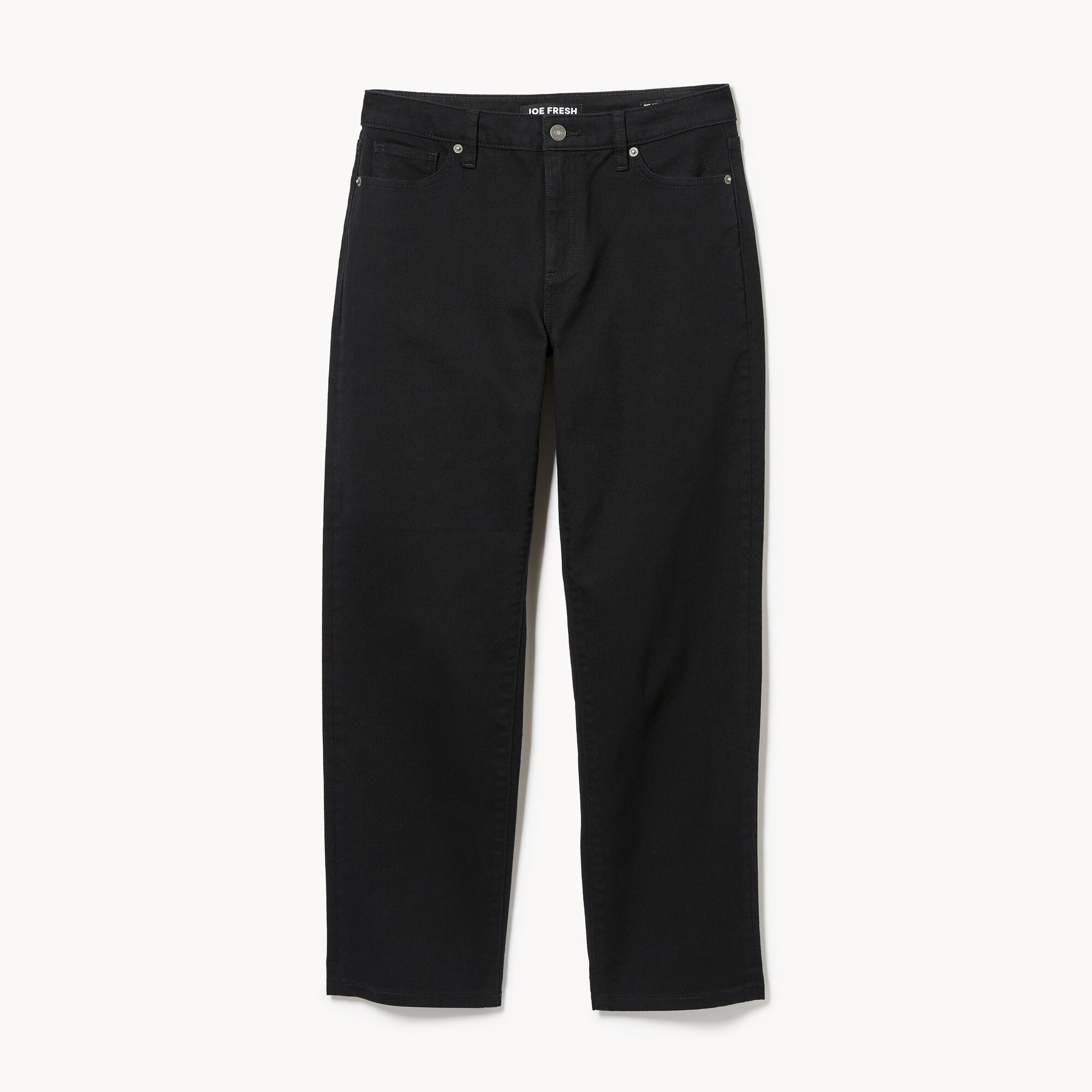 Relaxed Black Wash Jean