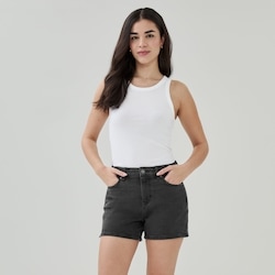 Joe Fresh Black Wash High Rise Short 1 ea, $29.00/1ea
