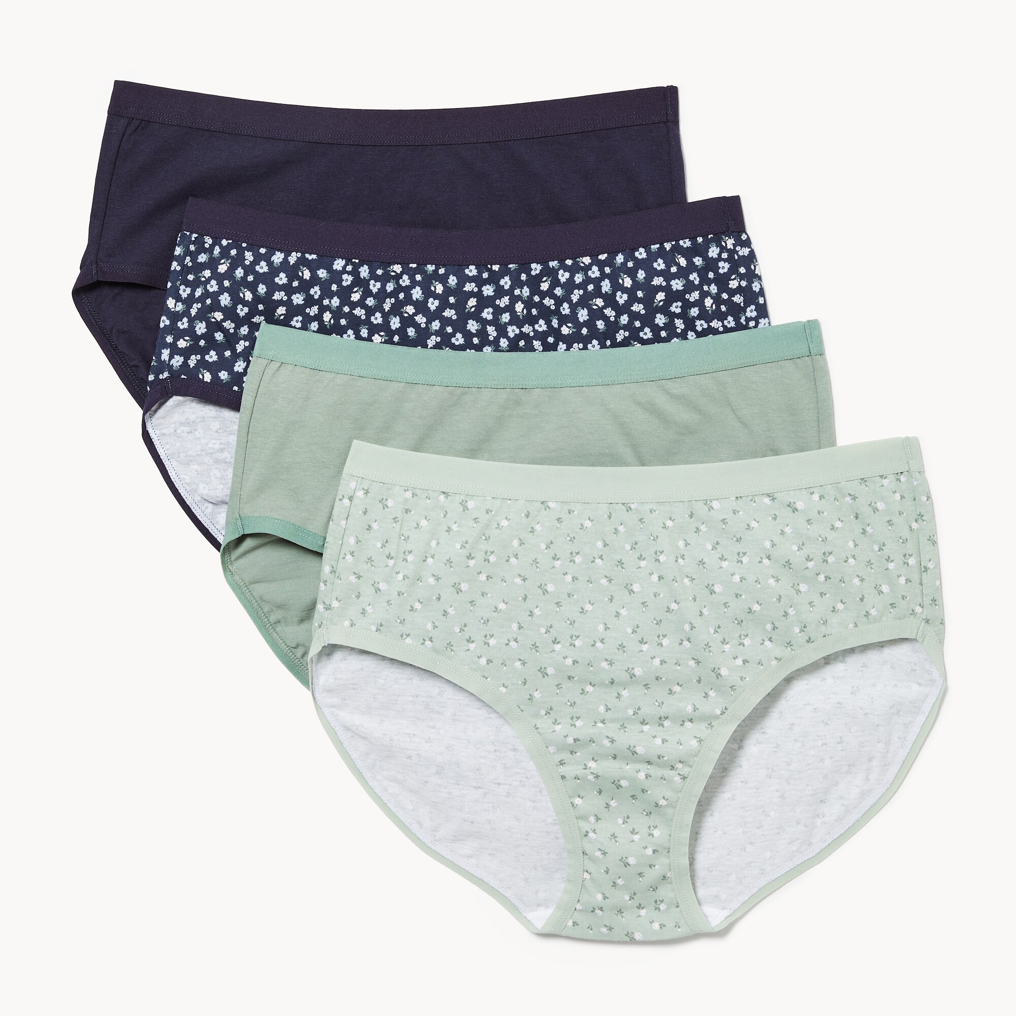 Ens. de 4 culottes en coton biologique