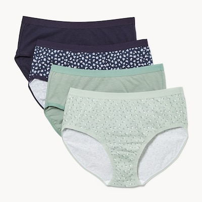 Joe Fresh Ens. de 4 culottes en coton biologique 1 ea, 16,00 $/1ch