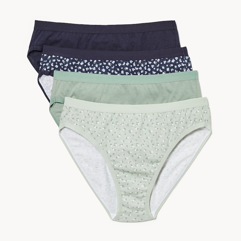 Organic Cotton 4-Pack High Cut Brief
