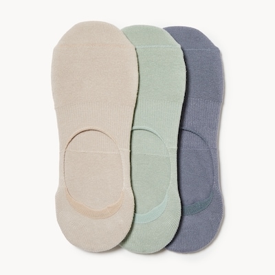 Joe Fresh Terry 3-Pack Footlets 1 ea, $12.00/1ea