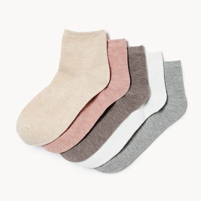 Joe Fresh Ensemble de 5 paires de chaussettes mi-hautes 1 ea, 10,00 $/1ch