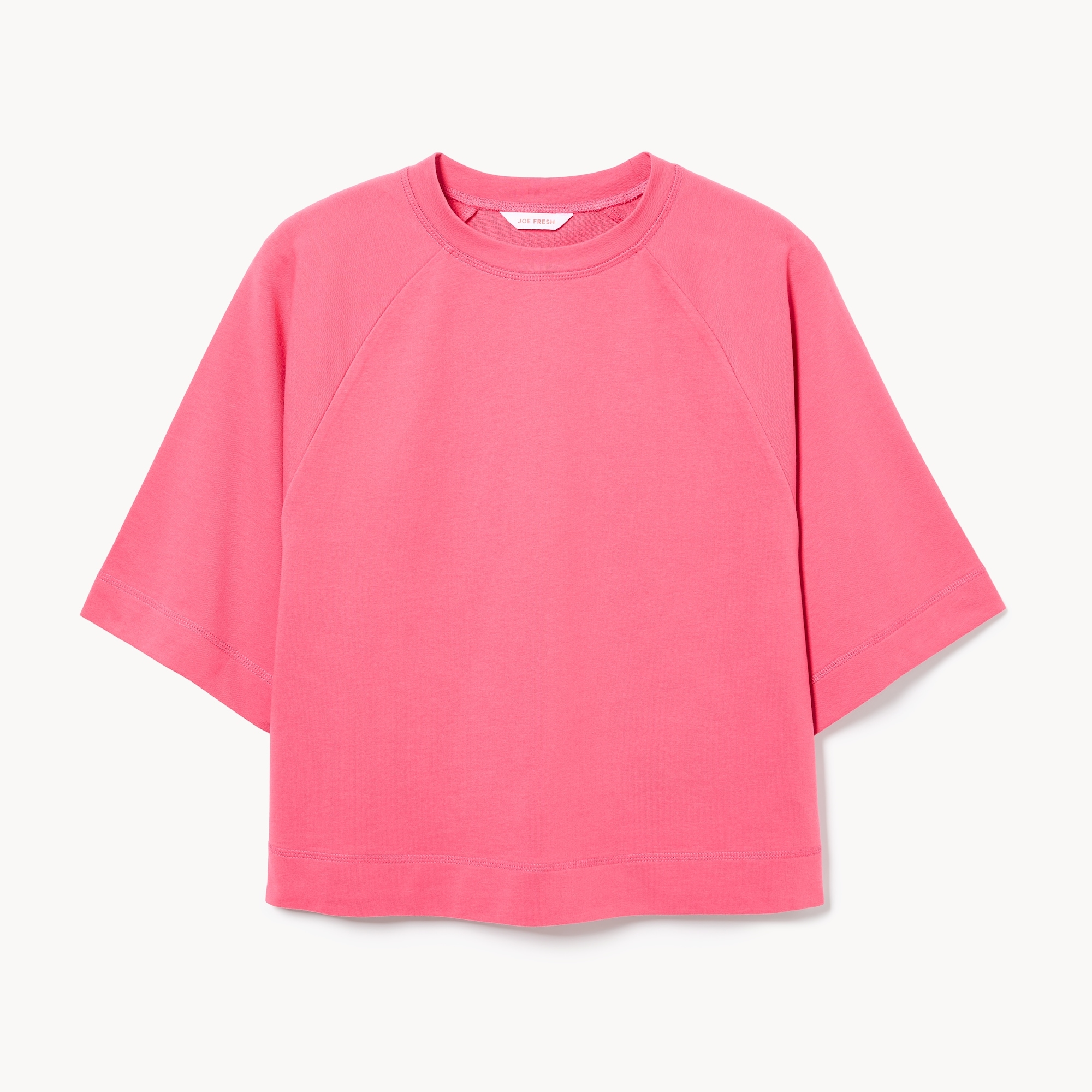 T-shirt en ratine bouclée