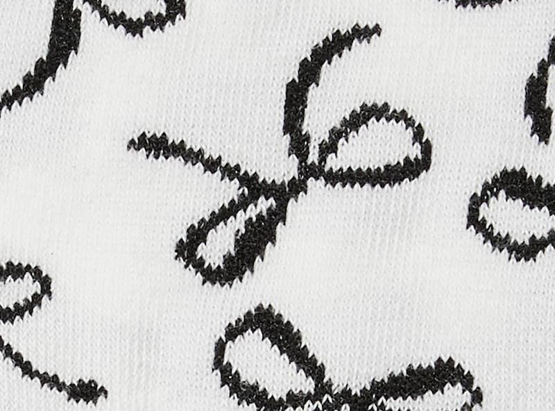 Printed Mid-Crew Socks