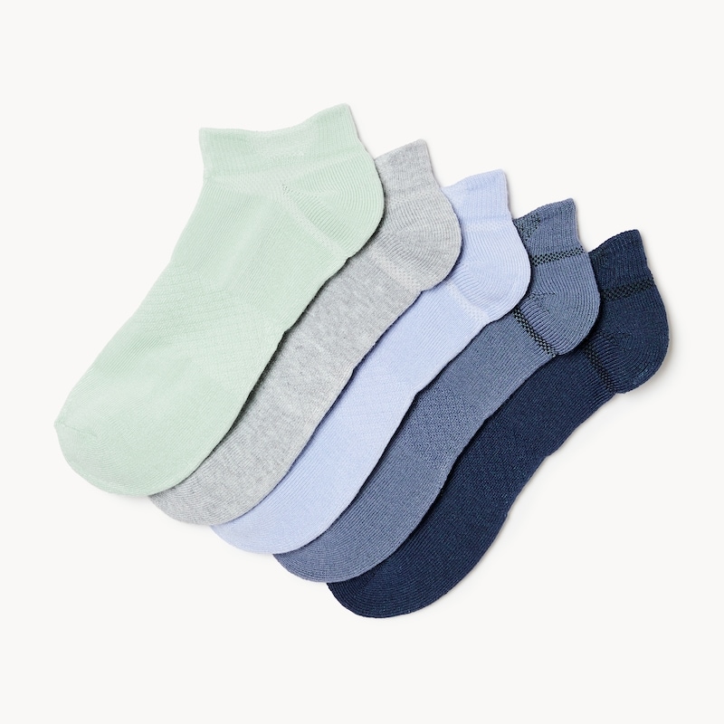 5-Pack No Show Socks