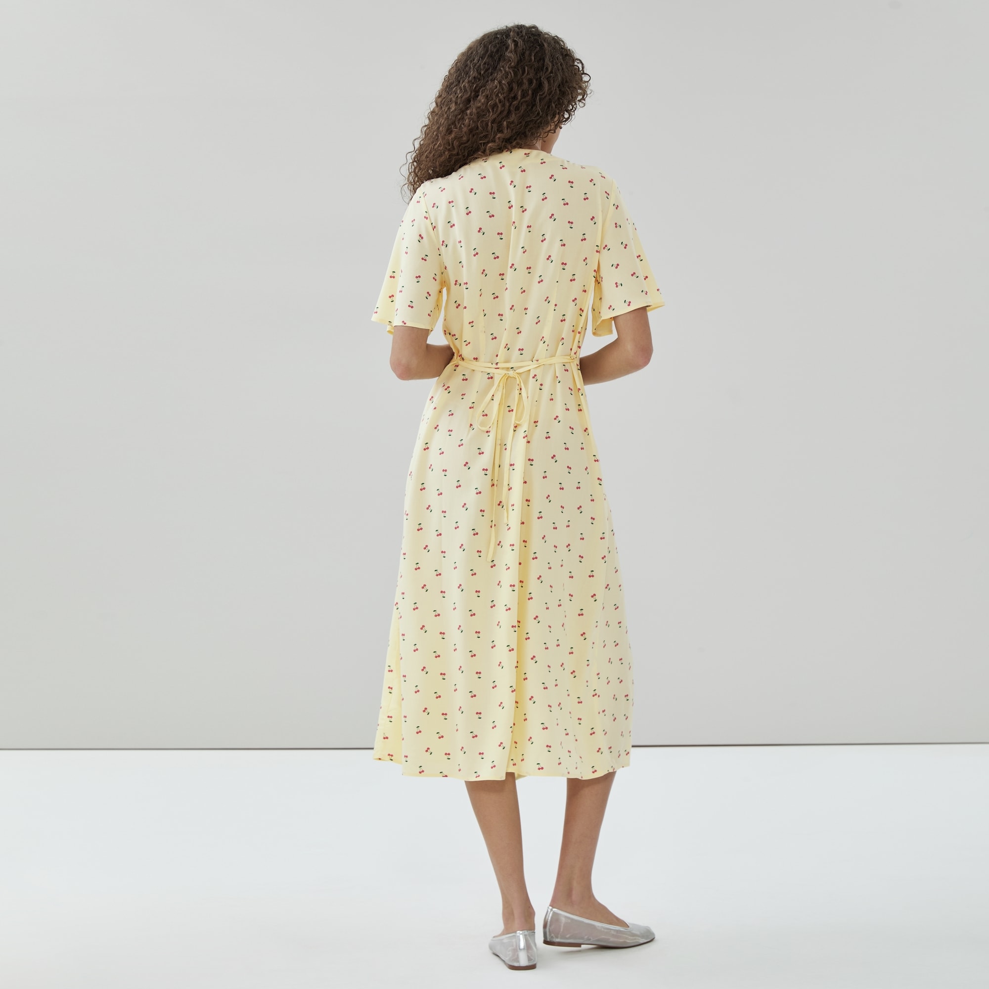 pastel dresses midi Pastel Floral Midi Dress
