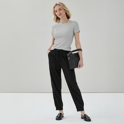 Mid Rise Jogger - JF Black