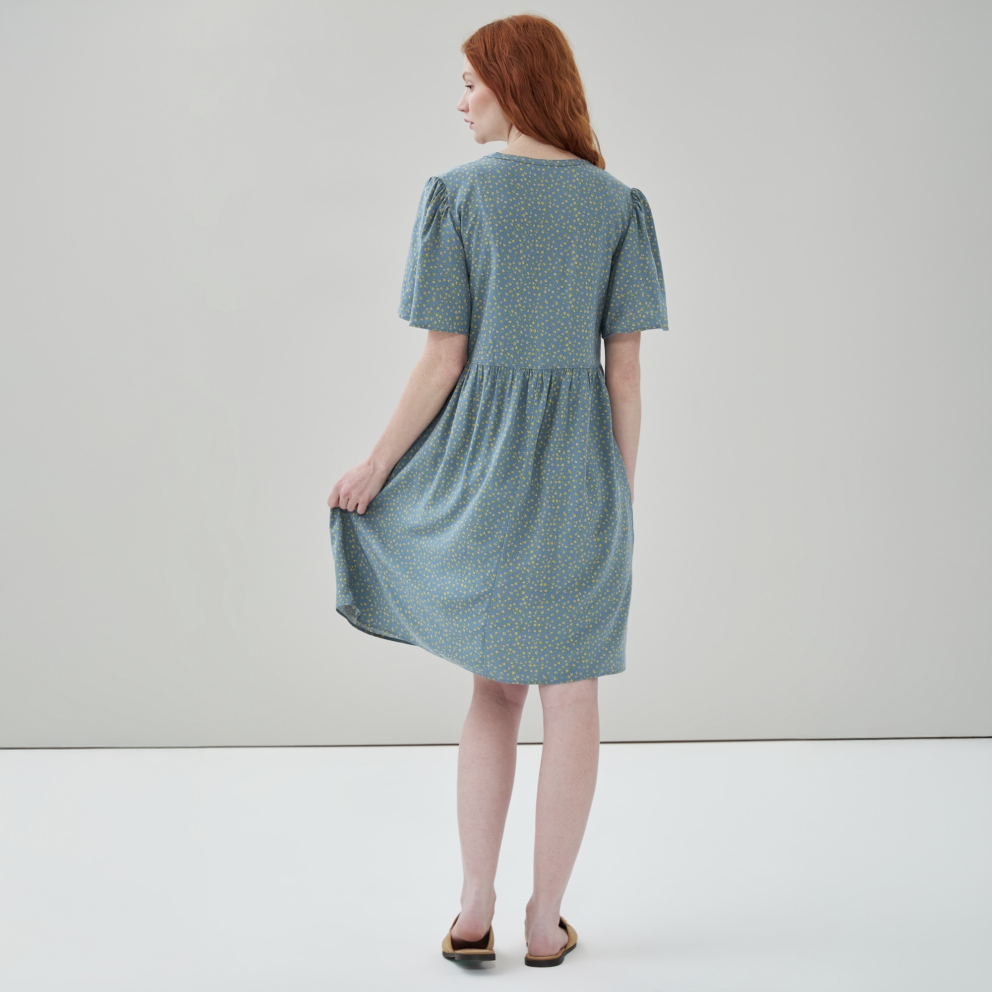 open lace back dress Zoe