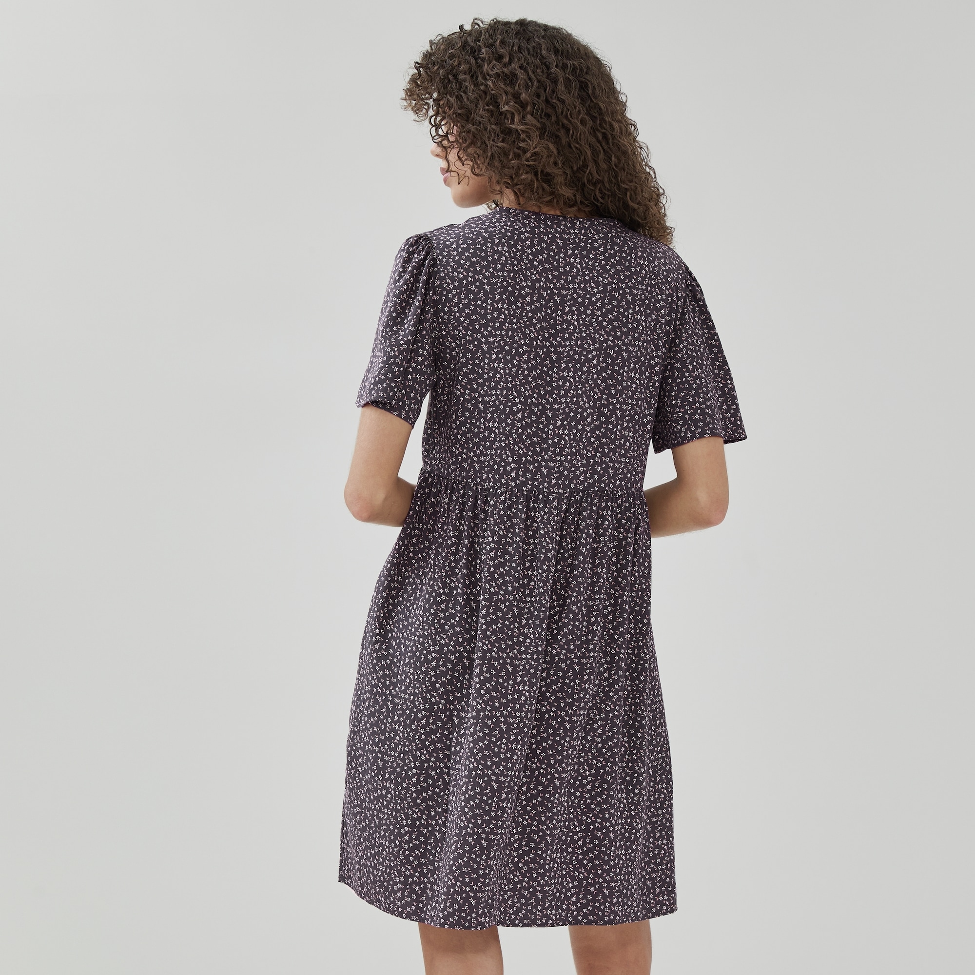 Flutter Sleeve Dress
