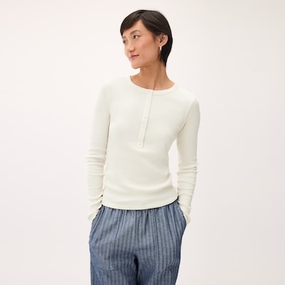 Joe Fresh Haut à manches longues à col boutonné 1 ea, 25,00 $/1ch