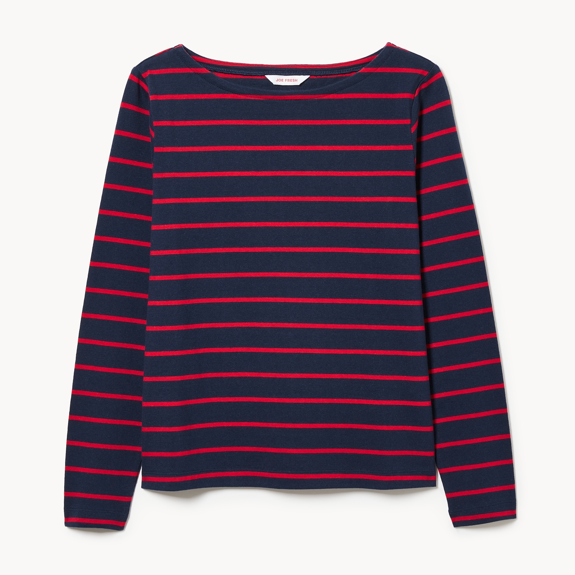 Women+ Boat Neck Long Sleeve in Navy from Joe Fresh