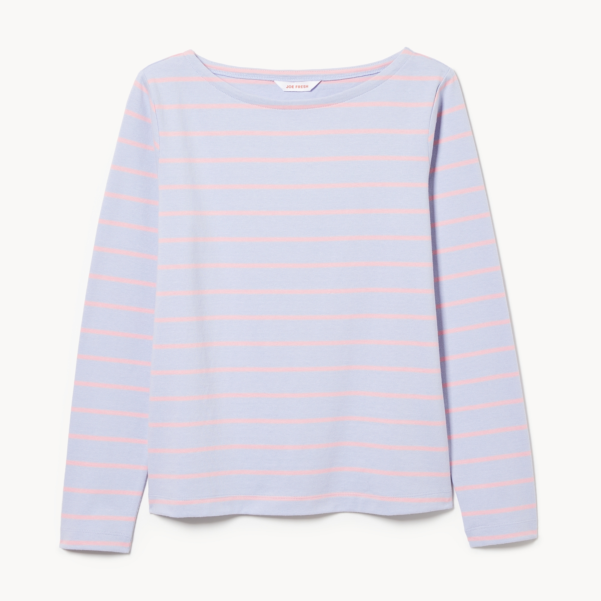 Women+ Boat Neck Long Sleeve in Lavender from Joe Fresh