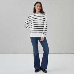 Joe Fresh Chandail en molleton rayé 1 ea, 39,00 $/1ch