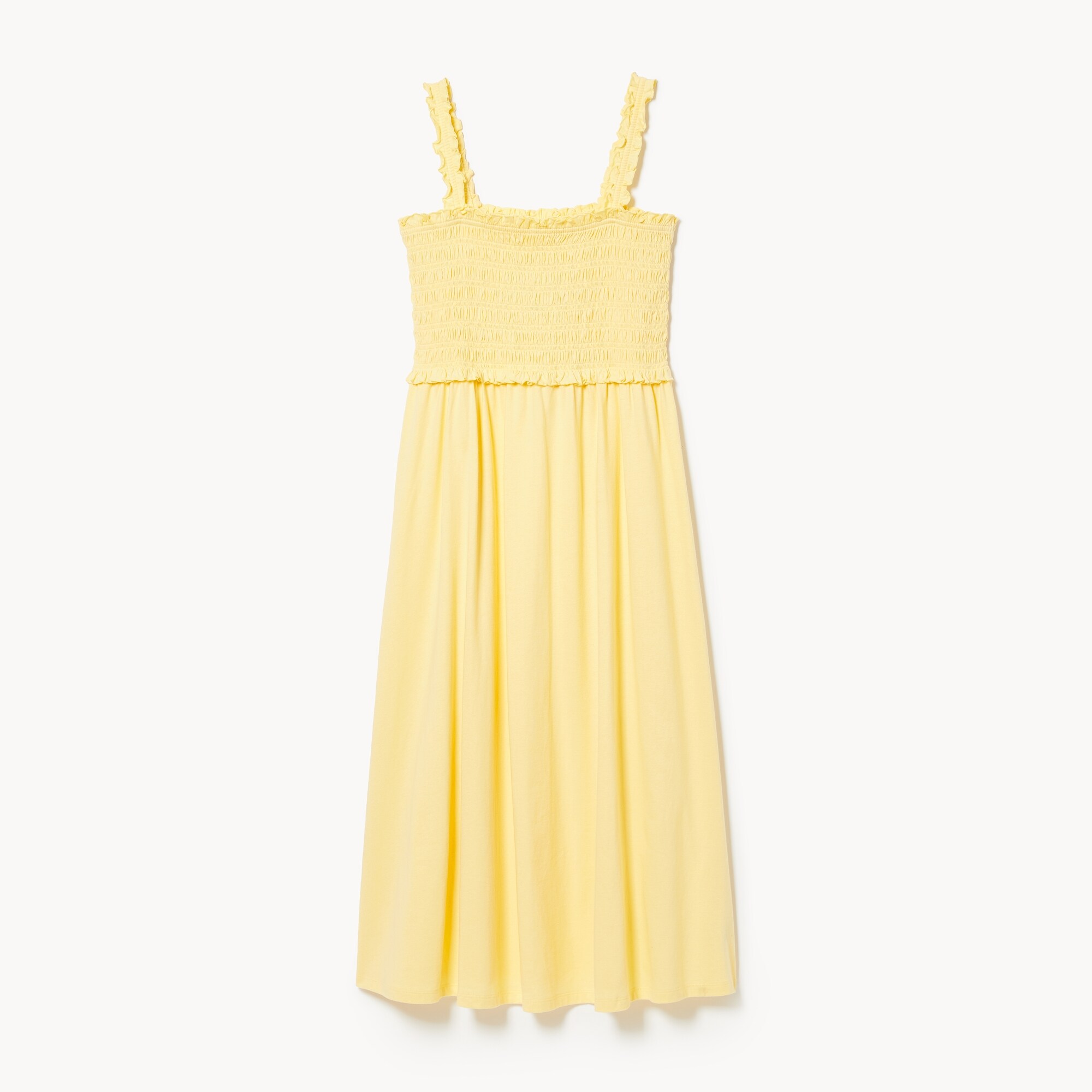 Robe midi froncée