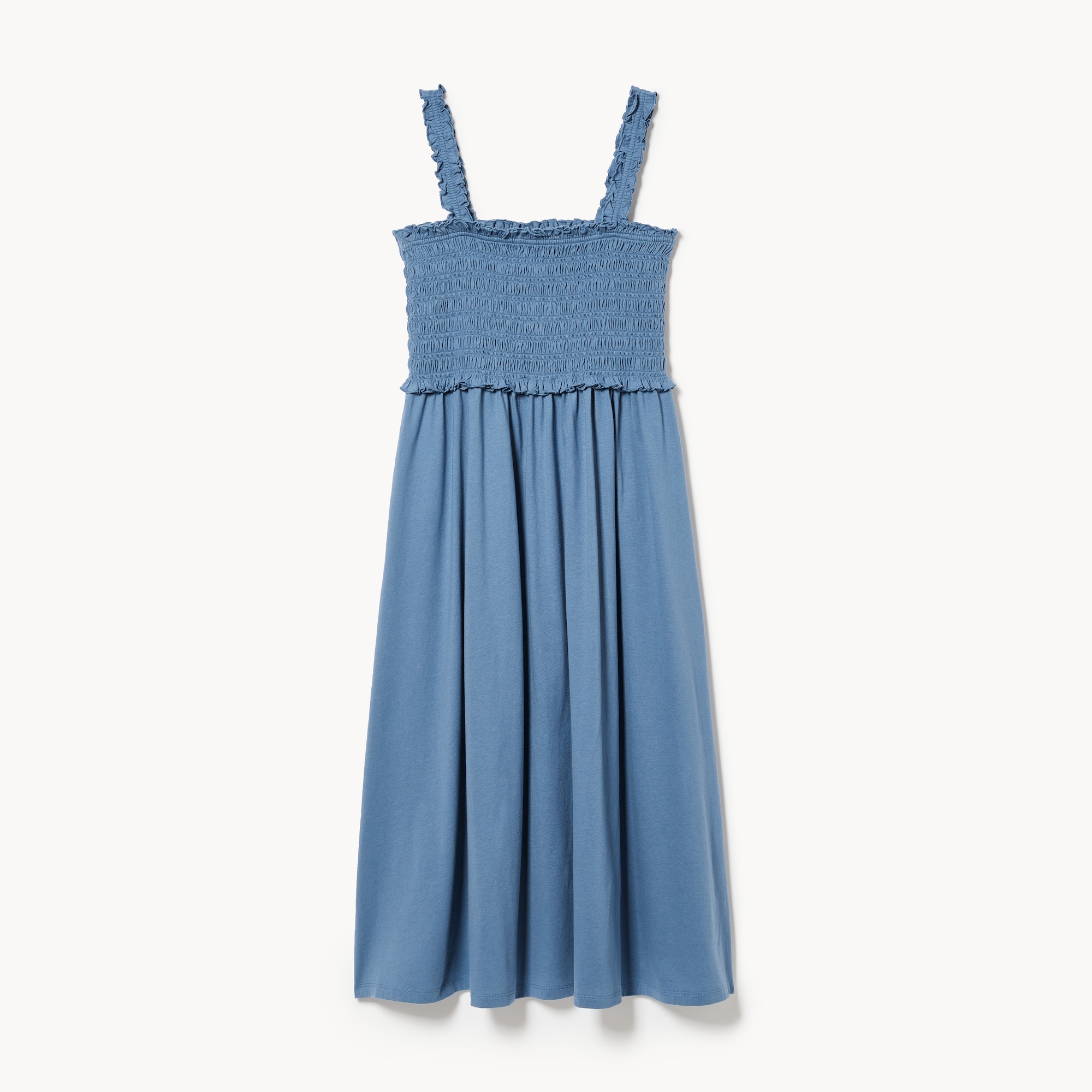 Smocked Midi Dress