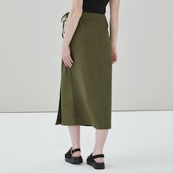 draw drawers Cotton Wrap Skirt 千鳥 Joe Fresh Linen Cotton Wrap Maxi Skirt - 1 ea | Real Canadian