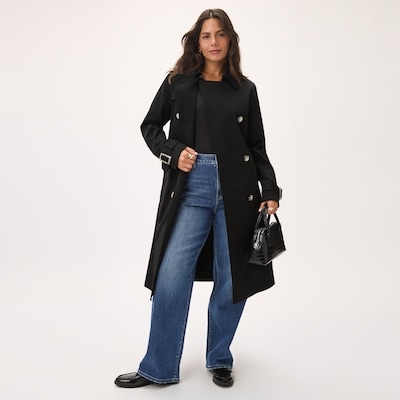 Trench Coat - JF Black