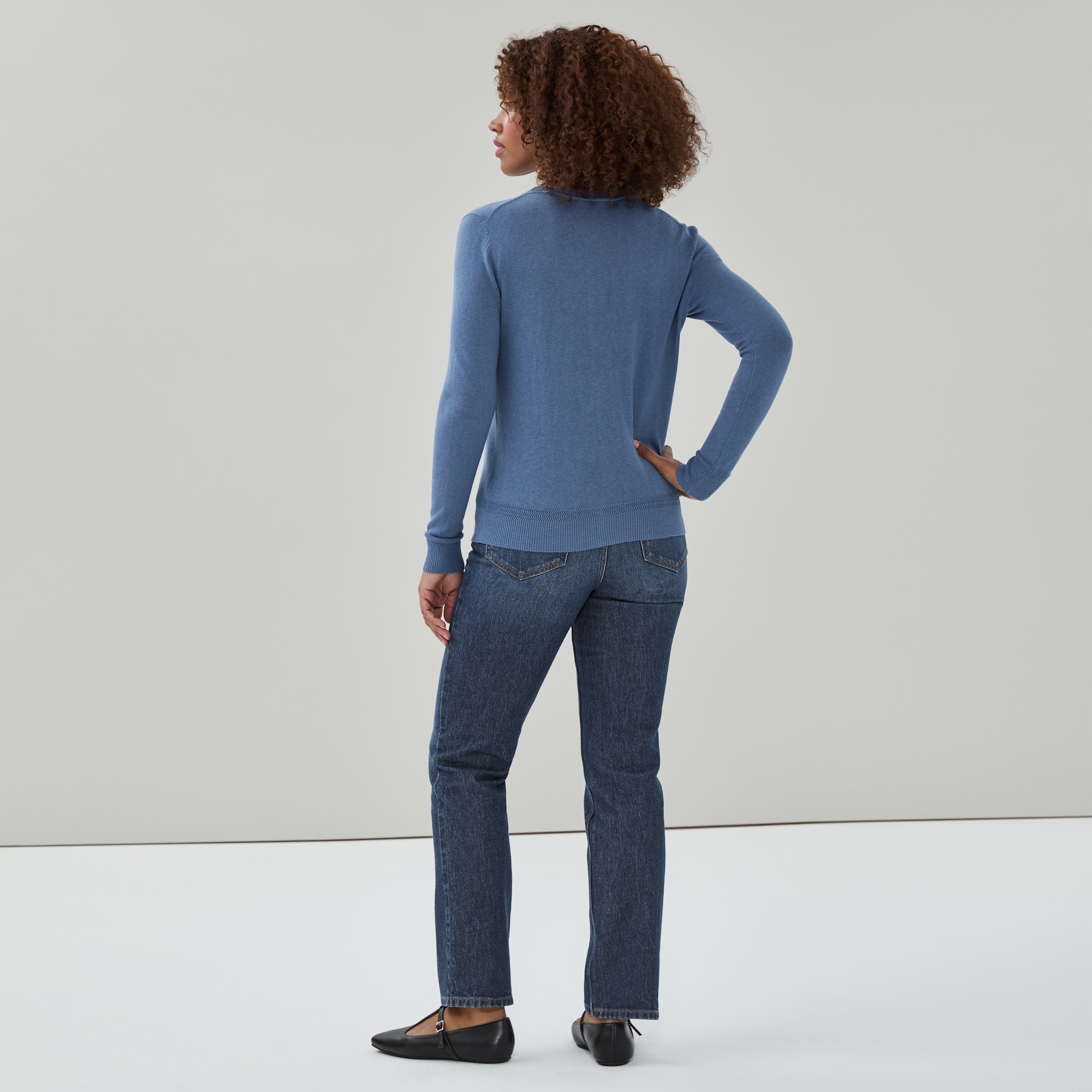 Crewneck Cardigan