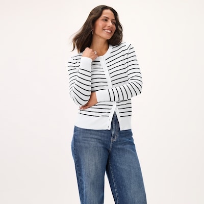 Joe Fresh Striped Cardigan 1 ea, $29.00/1ea