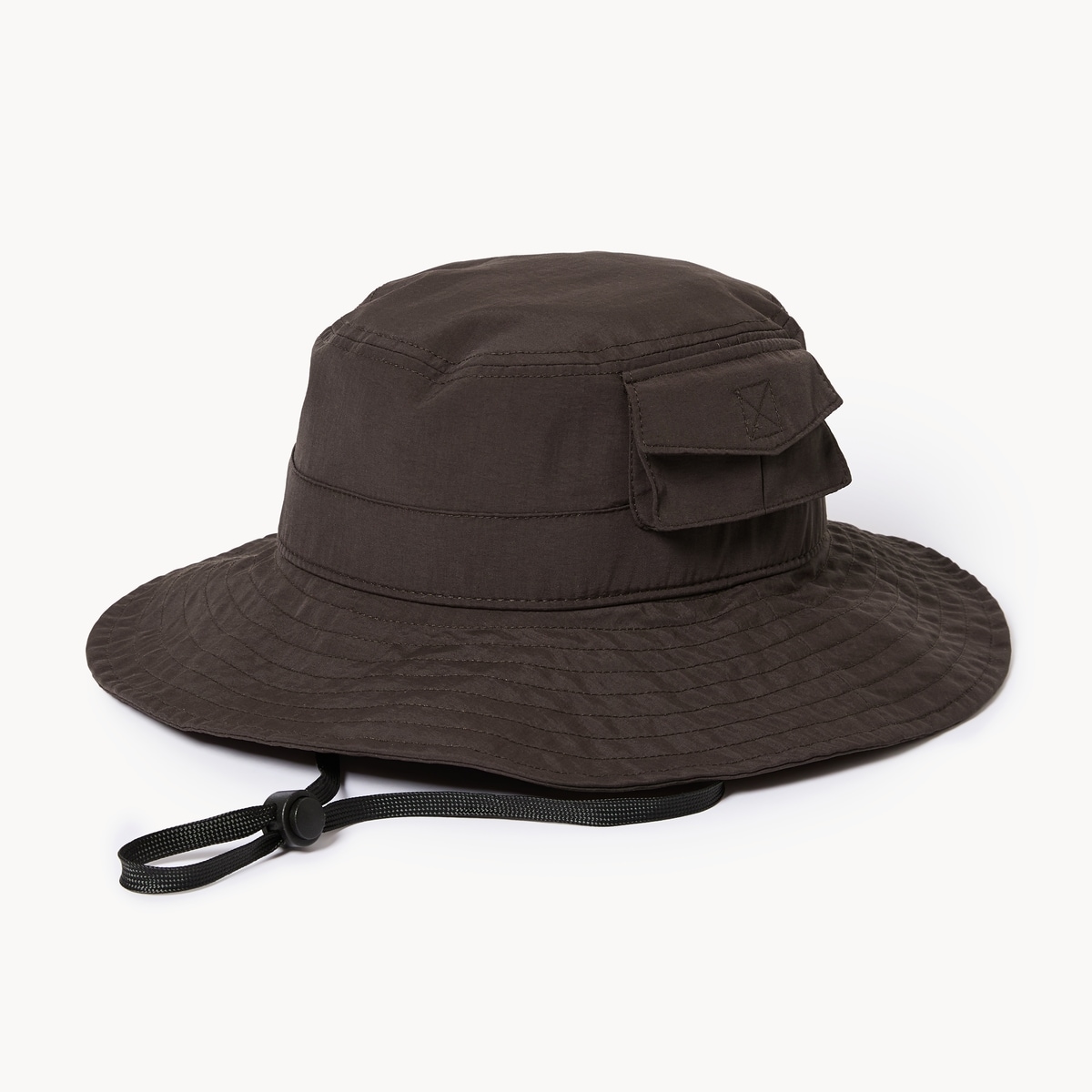 Chapeau cloche de plein air - Brun