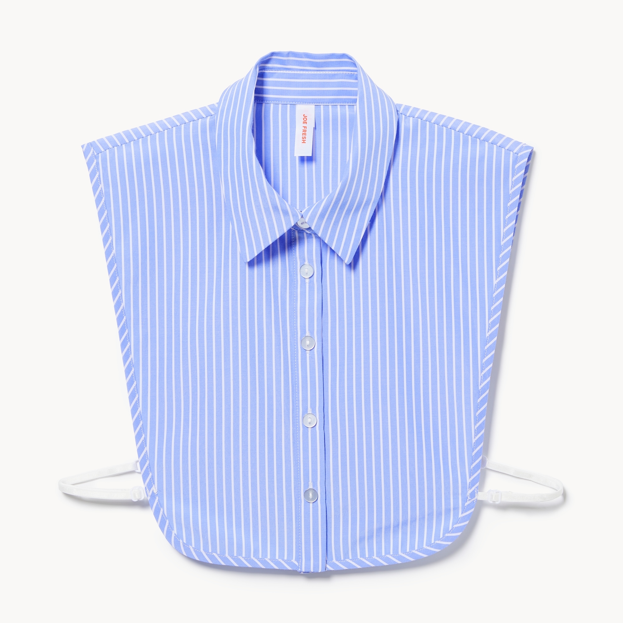 Plastron à faux col de chemise