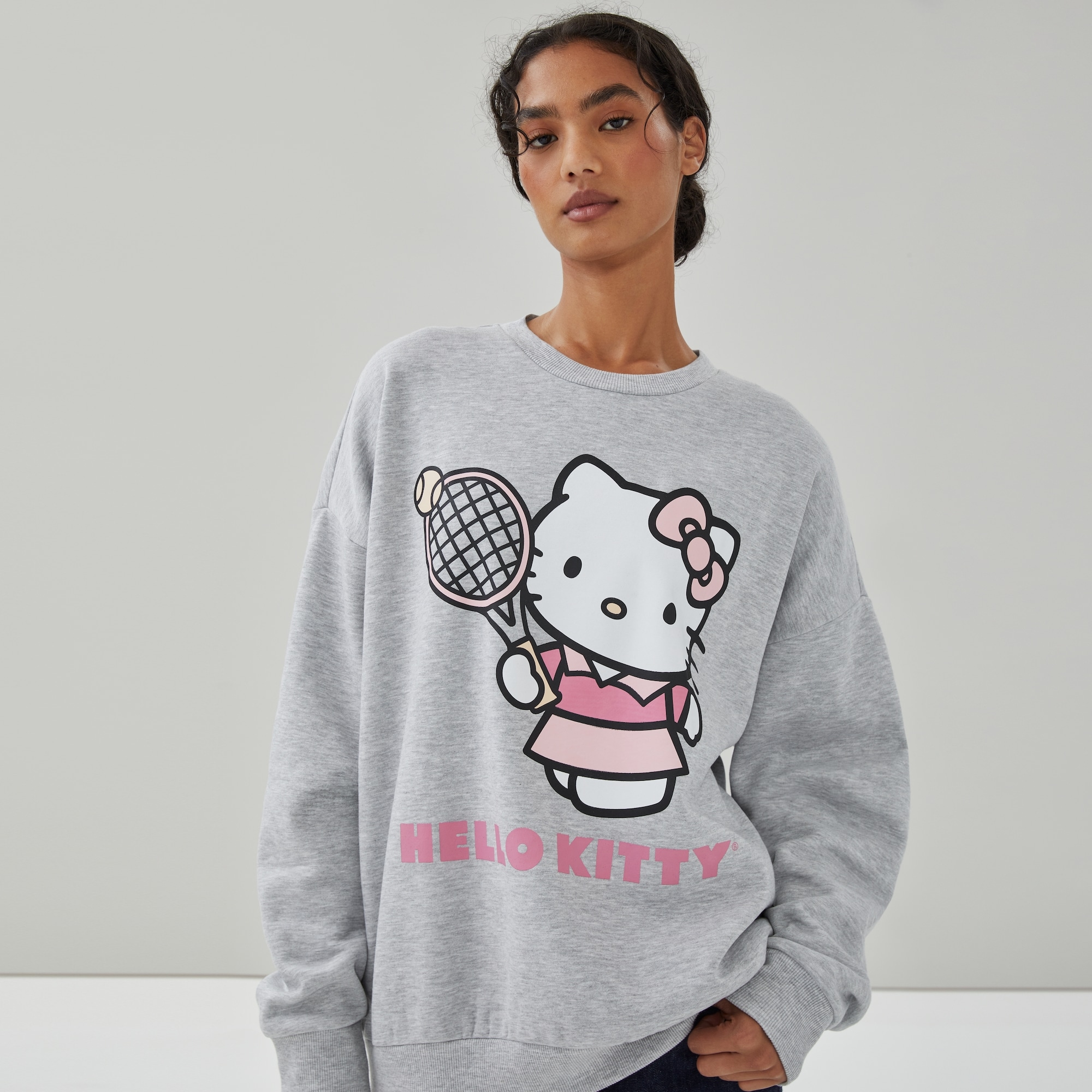 Chandail en molleton imprimé Hello Kitty