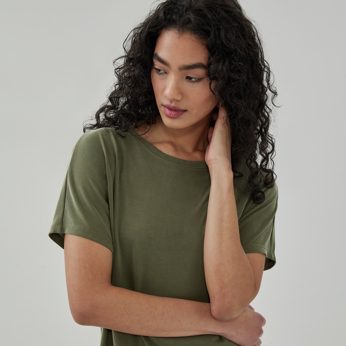 Sand Wash T-Shirt - Dark Olive