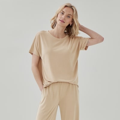 T-shirt usé - Sable
