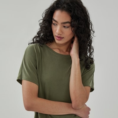 Sand Wash T-Shirt - Dark Olive