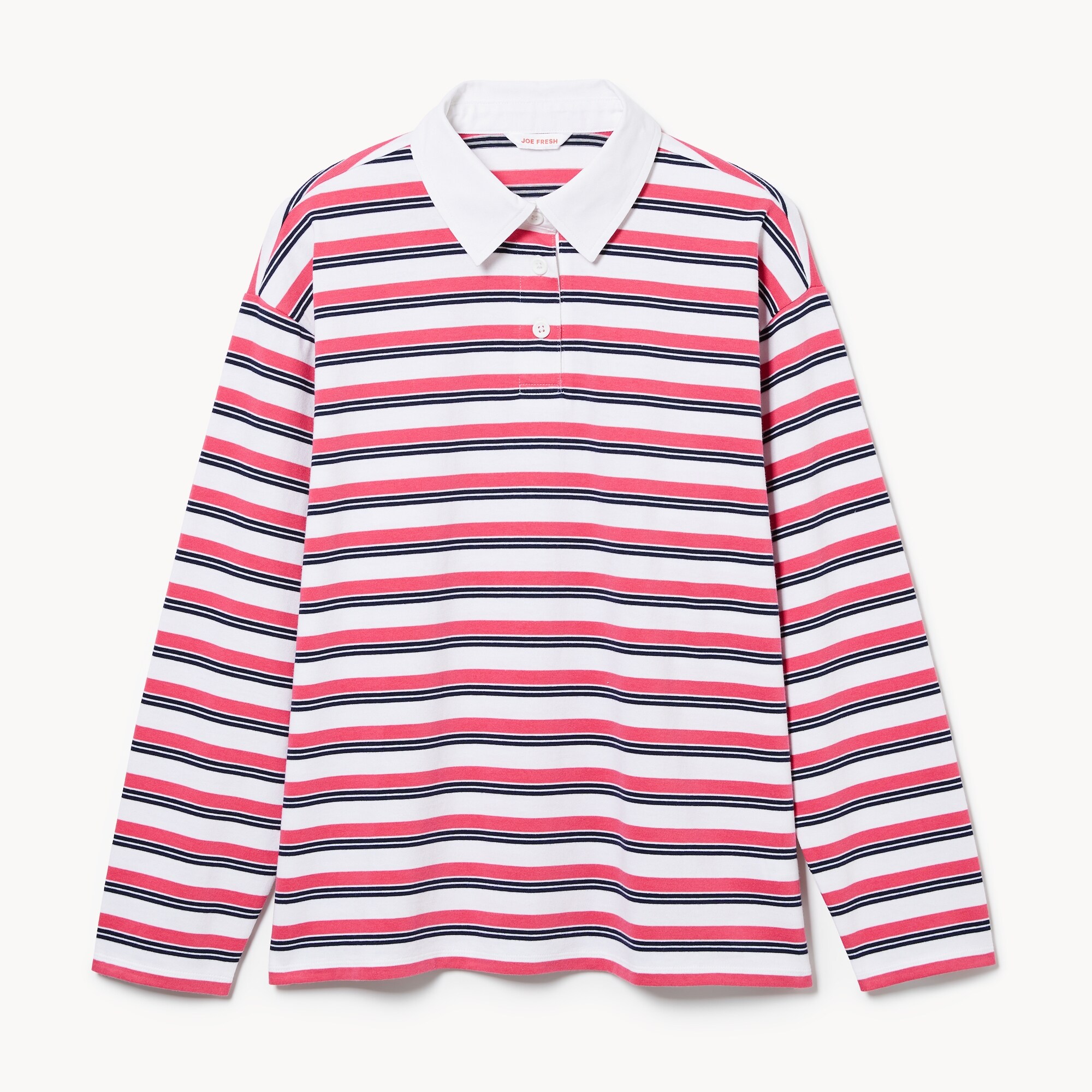 Polo de rugby rayé