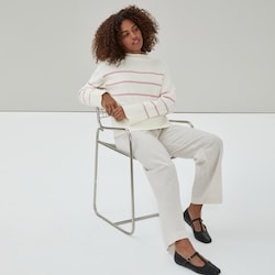 Joe Fresh Striped Funnel Neck Sweater 1 ea, $45.00/1ea