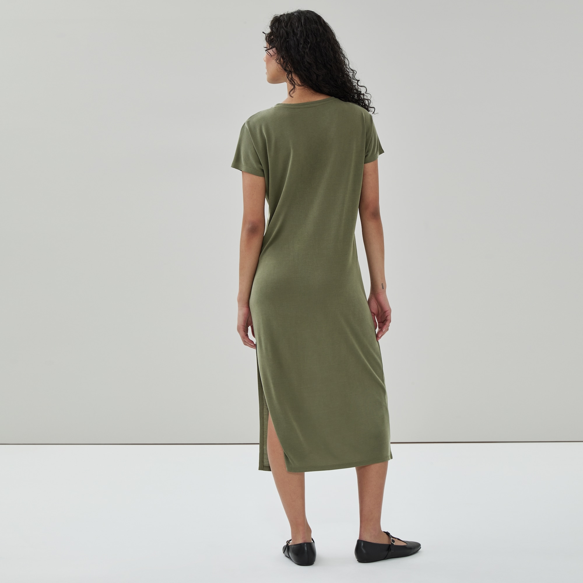 Sand Wash Short Sleeve Dress