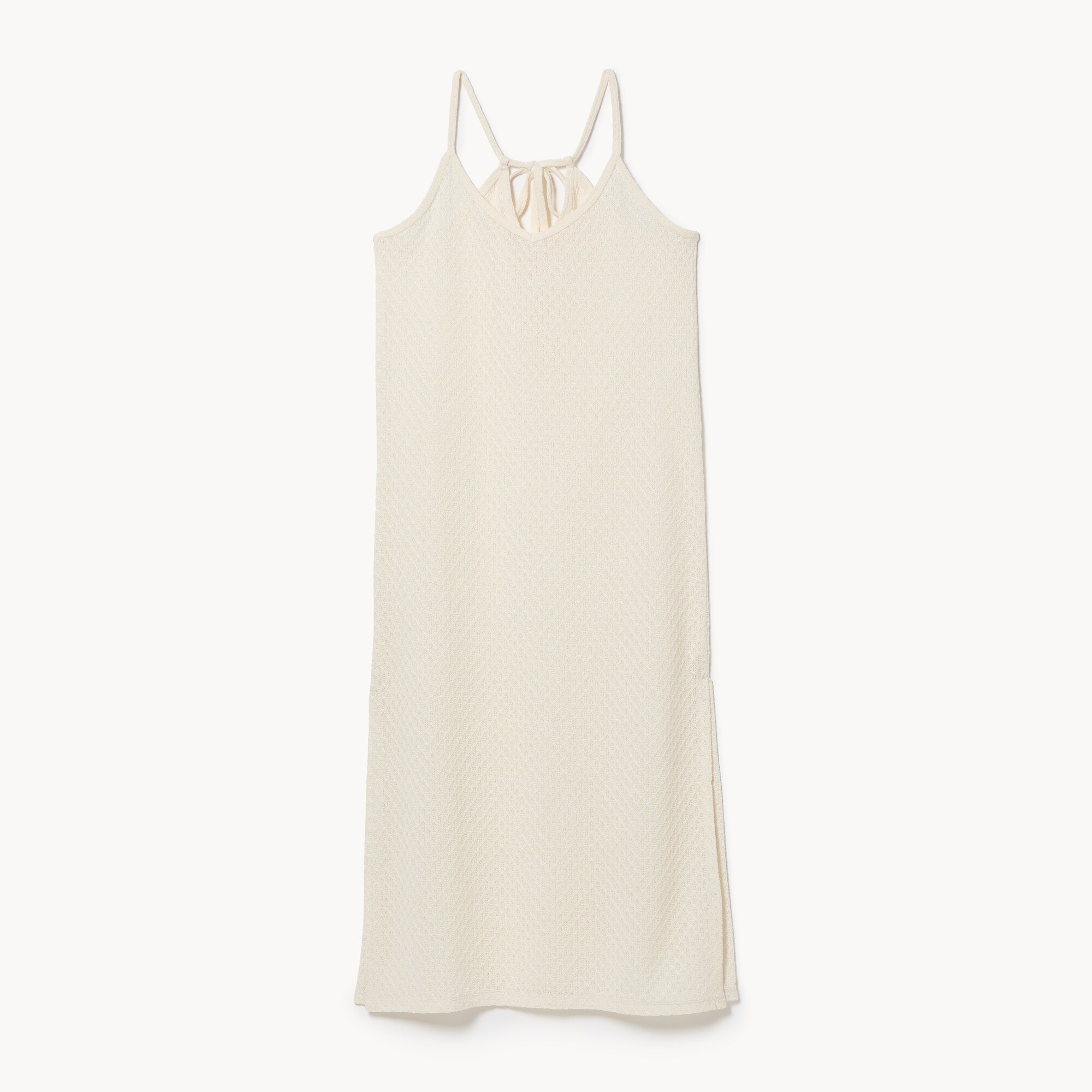 Robe maxi cache-maillot crochetée
