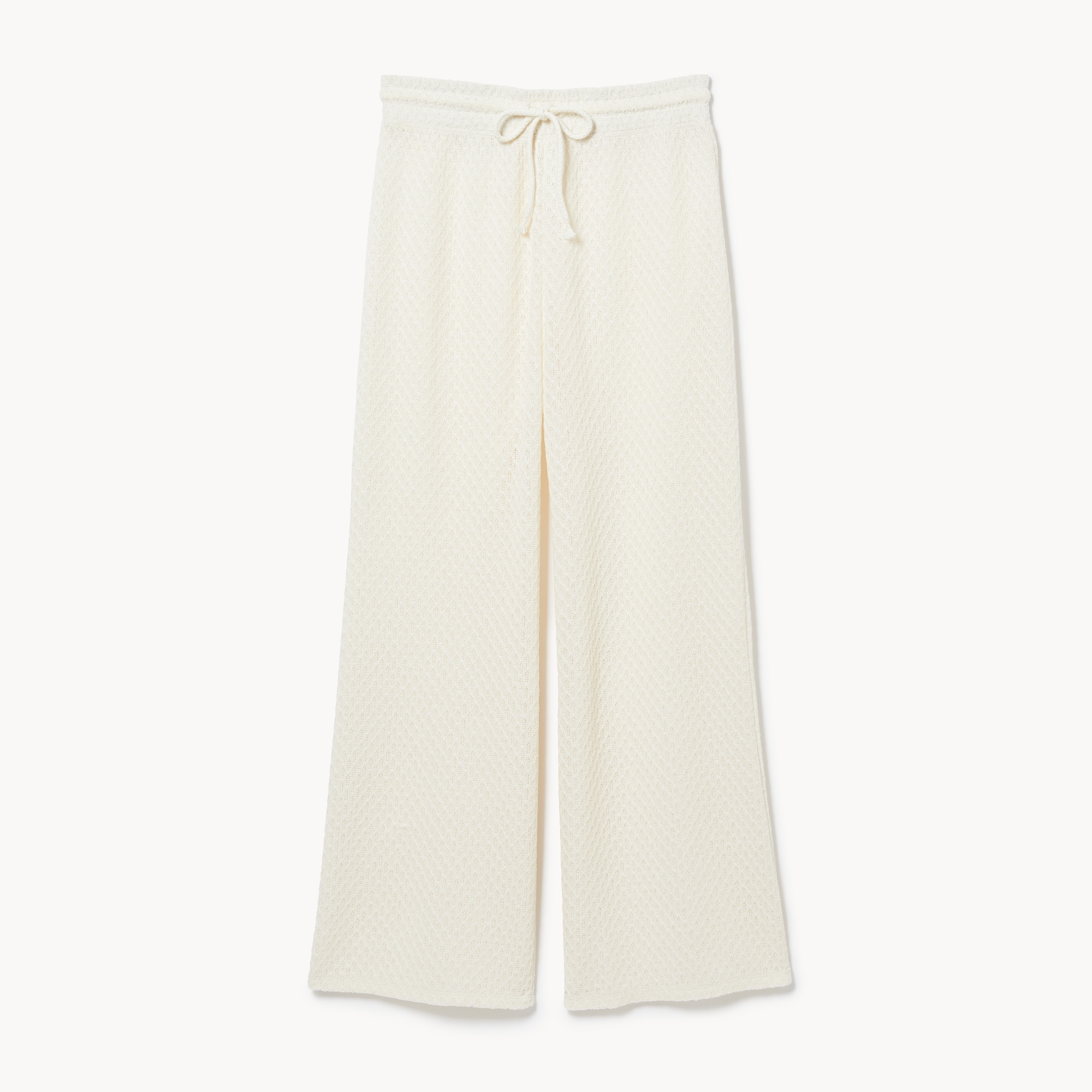パンツ 90's-00's FLAX linen cover all Crochet Coverup Pant in Off White from Joe Fresh