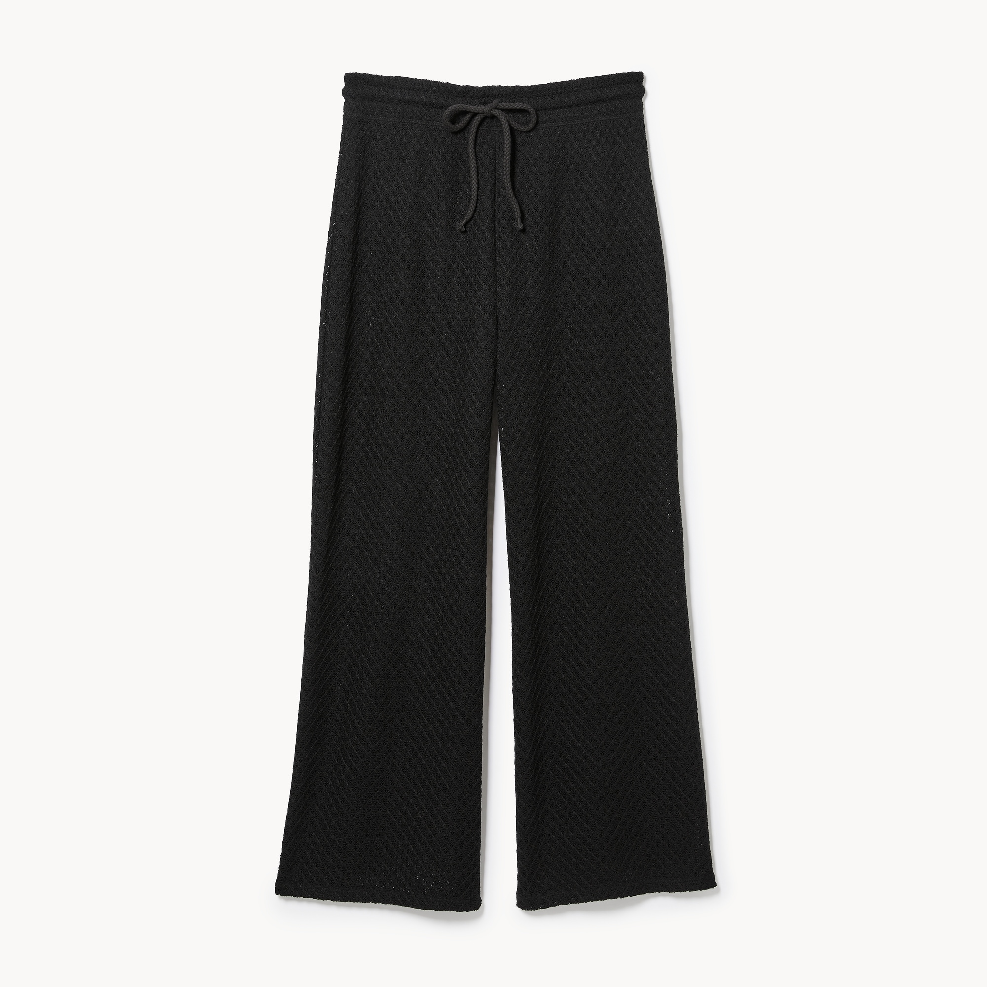 Crochet Coverup Pant in Black from Joe Fresh