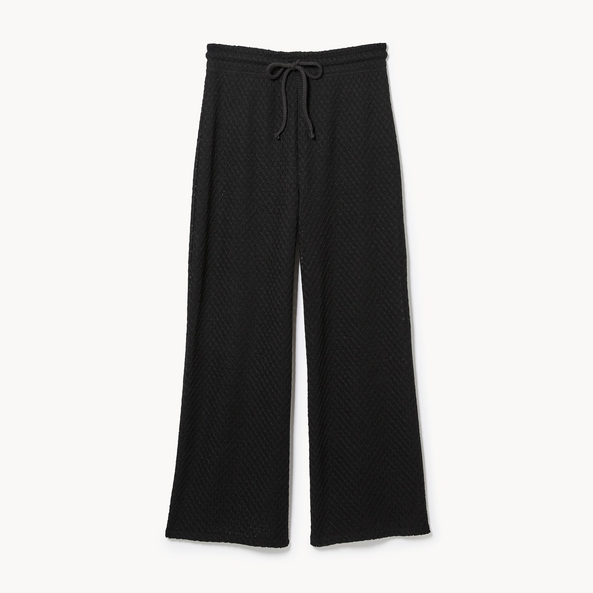Pantalon cache-maillot crocheté