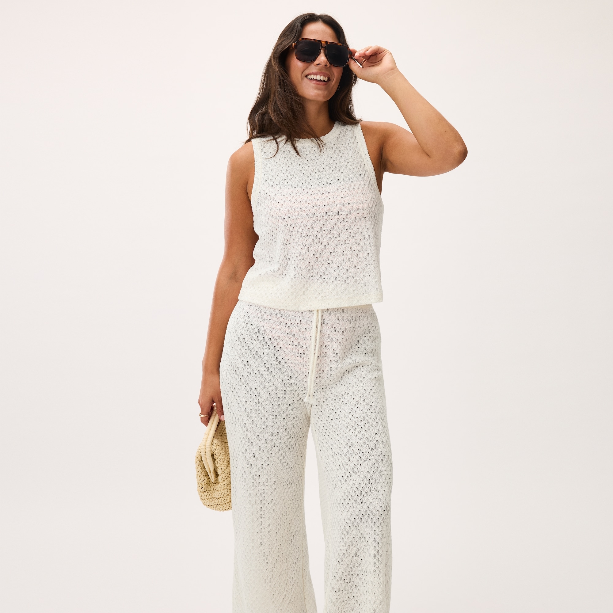 Cami cache-maillot crochetée