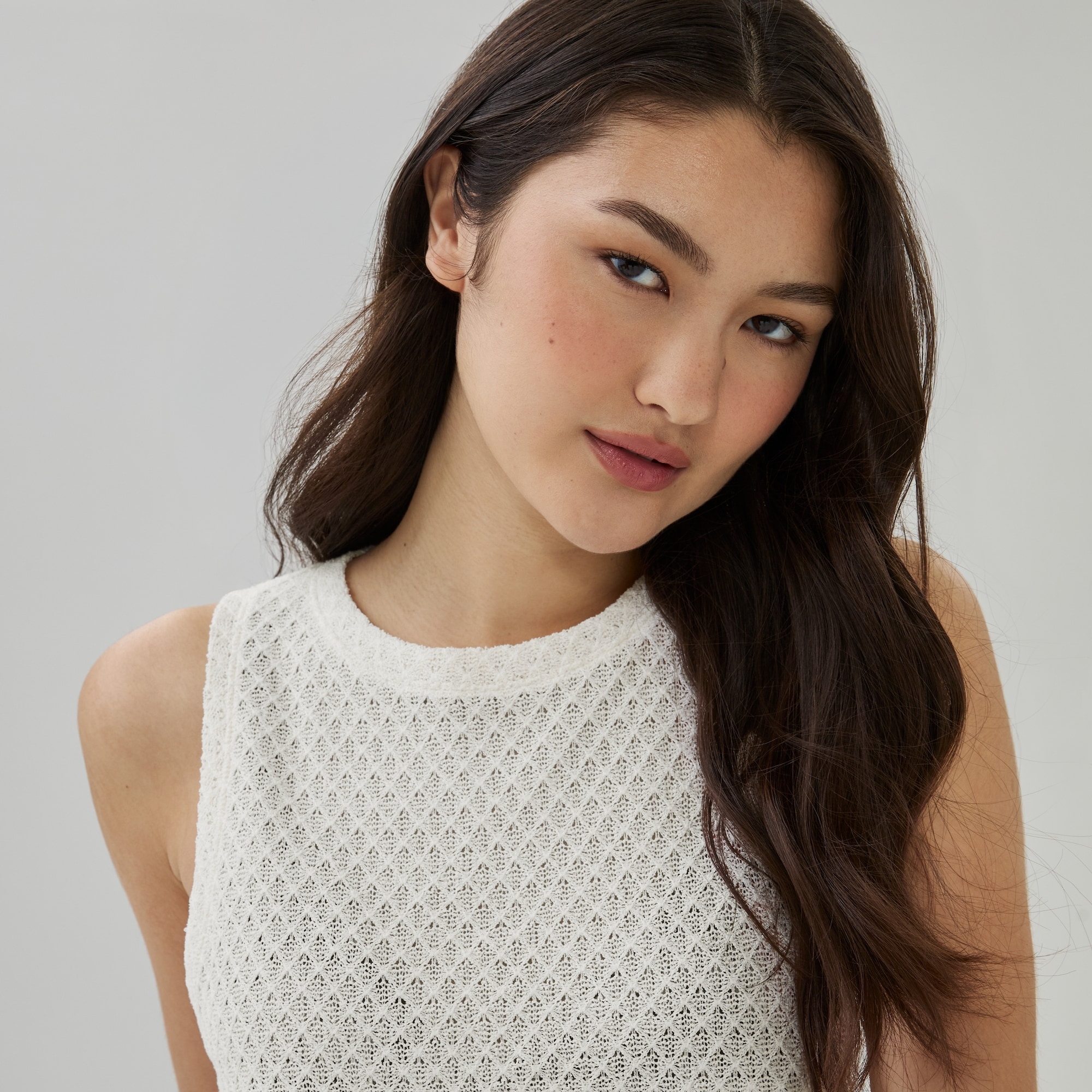 Cami cache-maillot crochetée